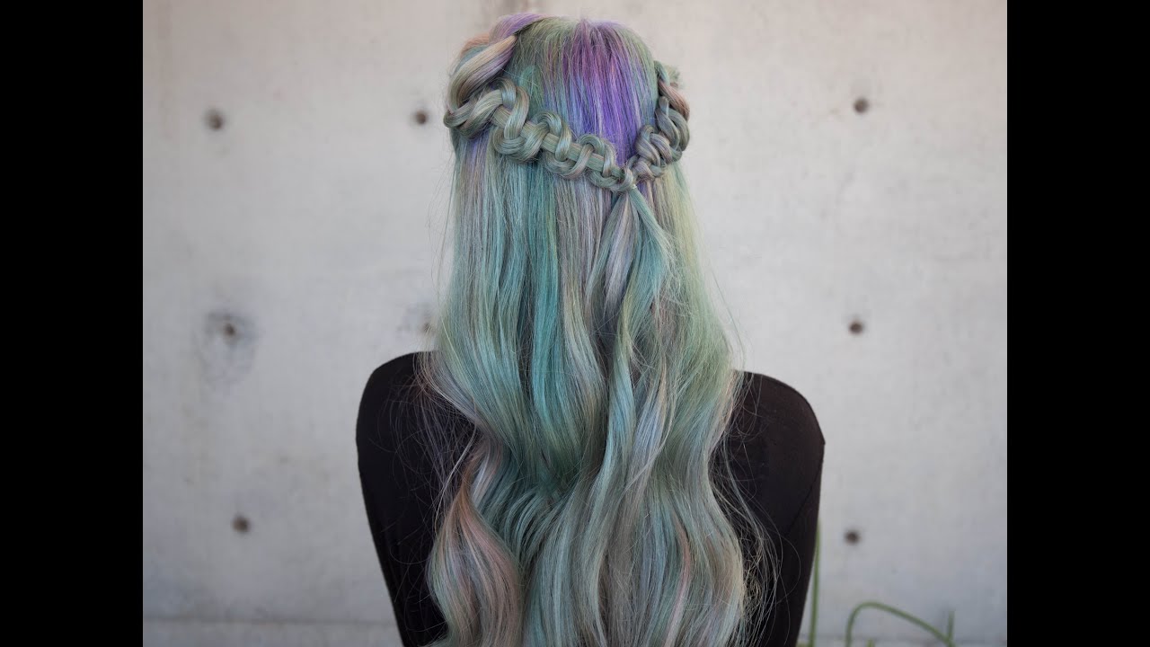 Easy Brocade Braid Hair Tutorial