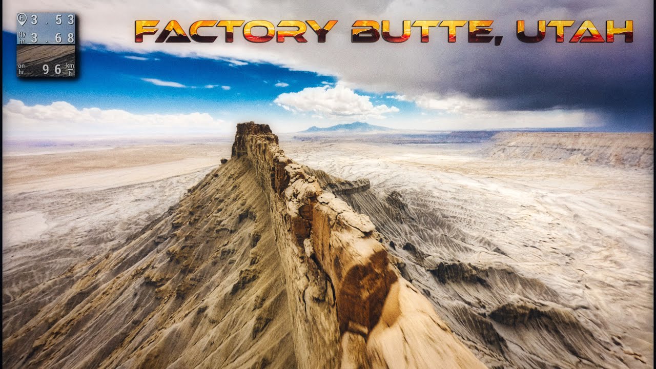Factory Butte, Utah Long Range with the Helion 10