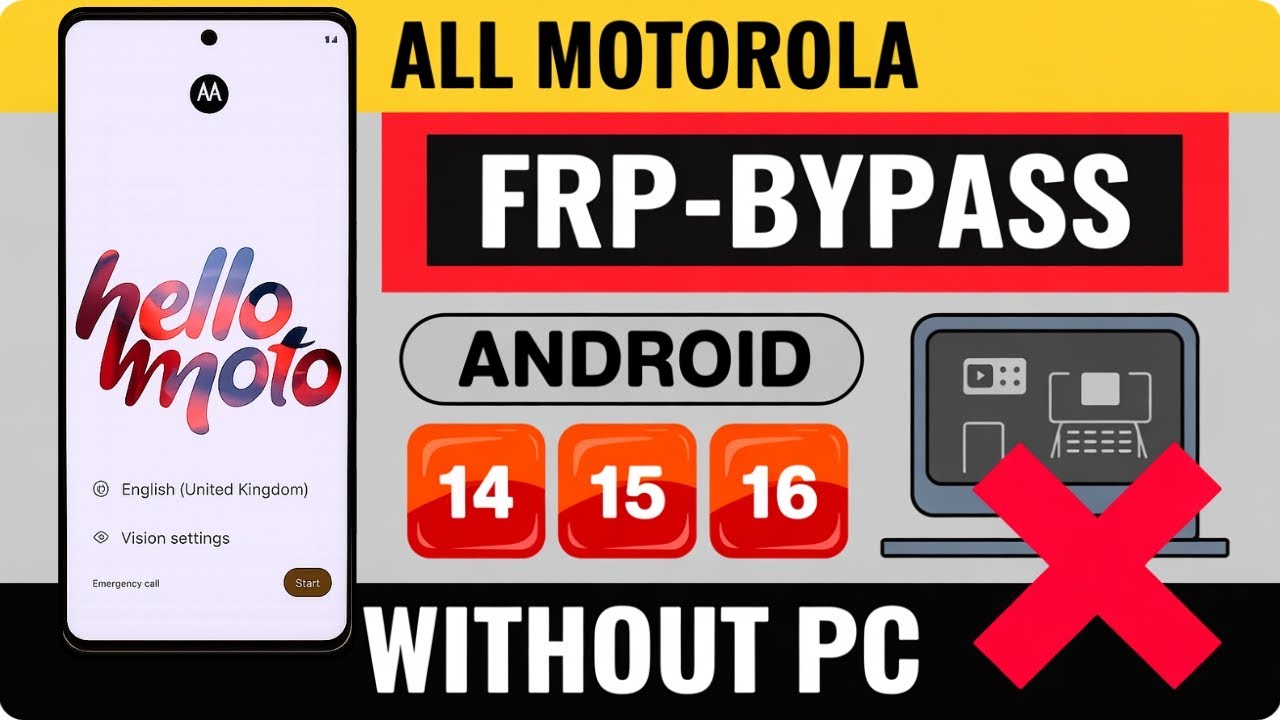 🚨 New Motorola FRP Bypass 2026 | Works on Android 14, 15 & 16 | No PC Needed