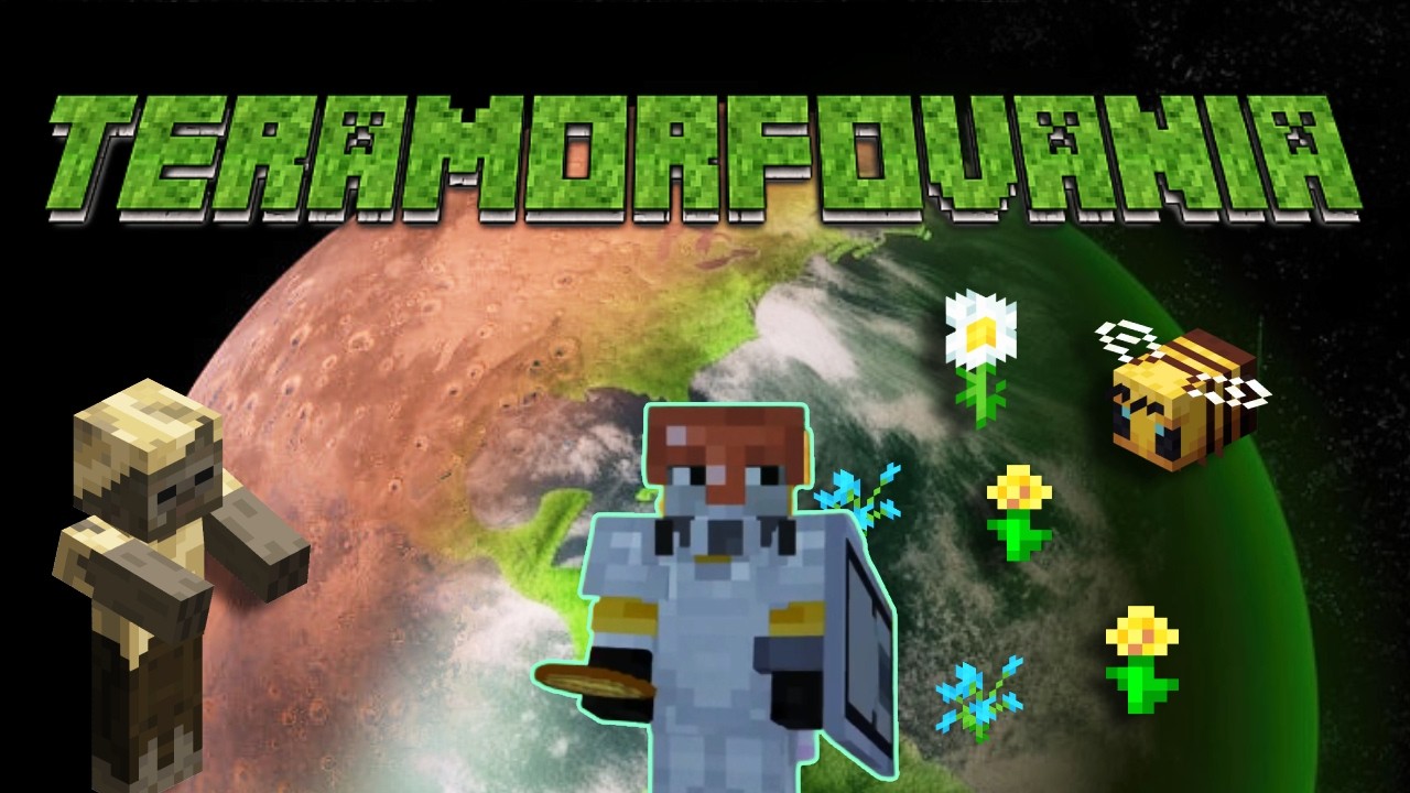 Озеленити чужу планету | Minecraft по-русинськы