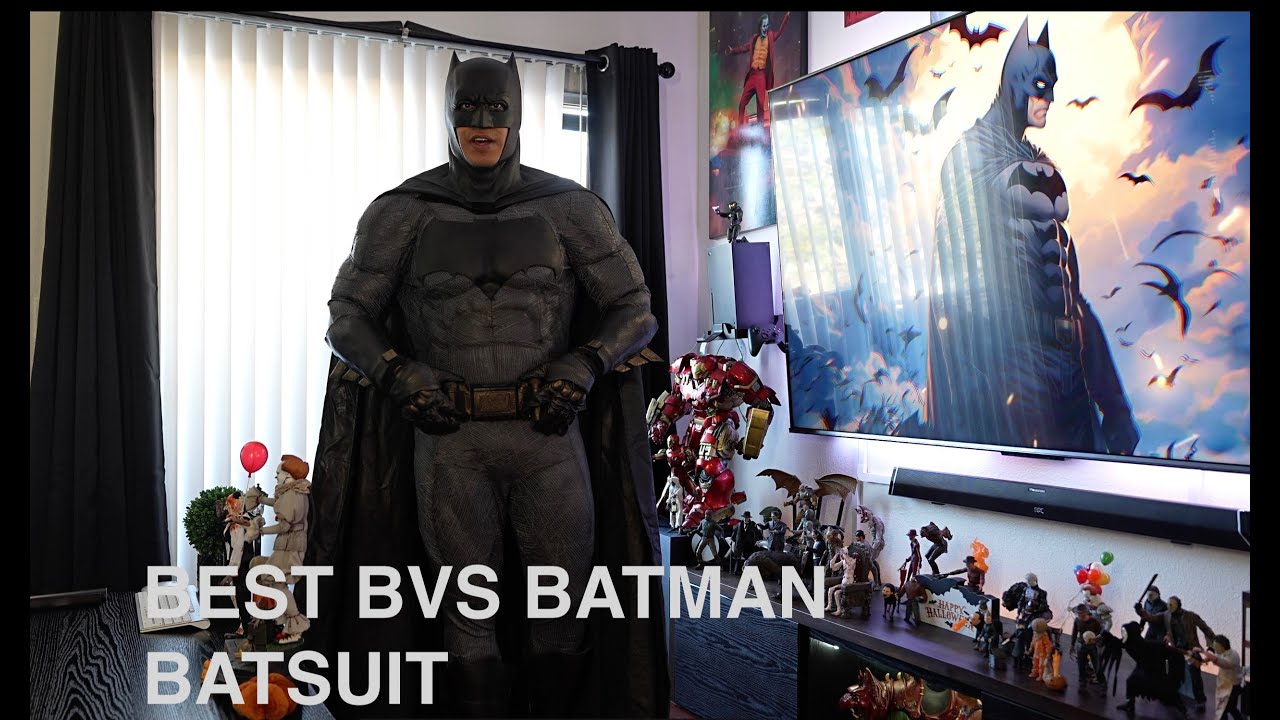 Batman BatSuit Movie Replica Cosplay ! 2024 4k