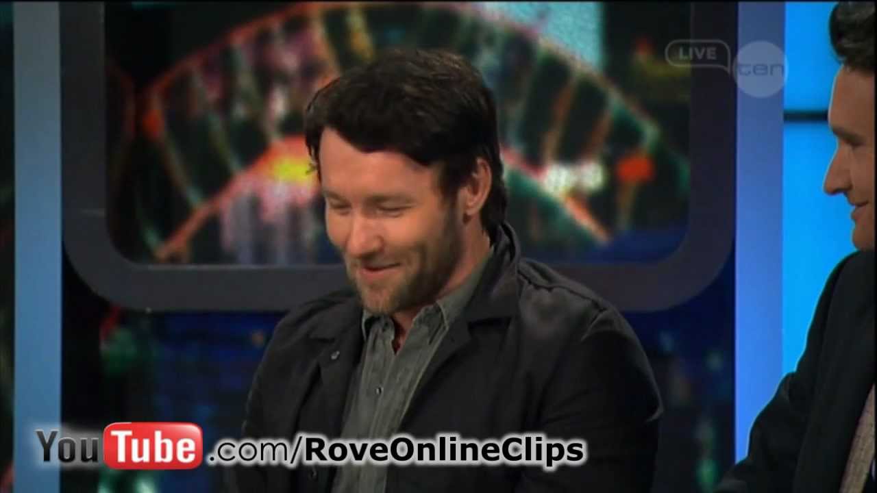 Joel Edgerton interview on The Project (2012) - Wish You Were Here