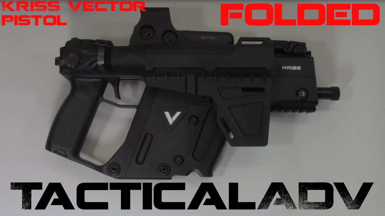 Kriss Vector Gen2 45ACP Pistol FOLDER!