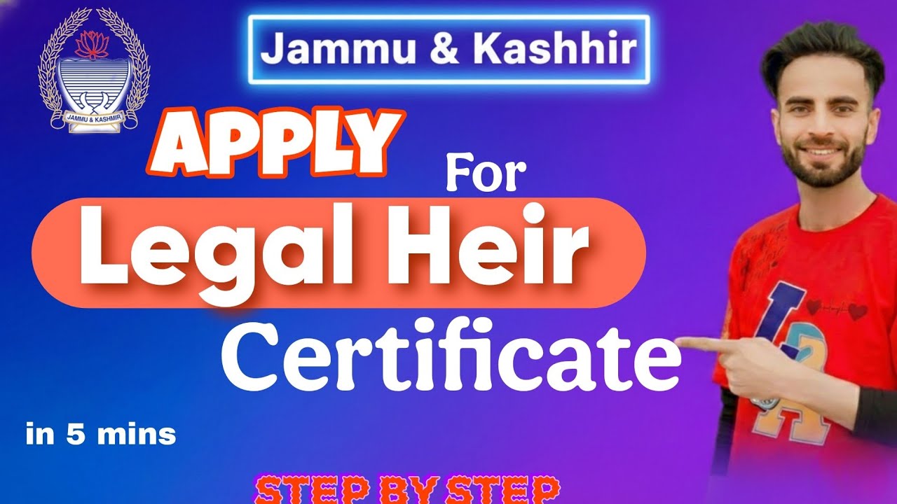 Legal Heir Certificate Online Apply 2026 | Purpose, Documents, Fees | Complete Process