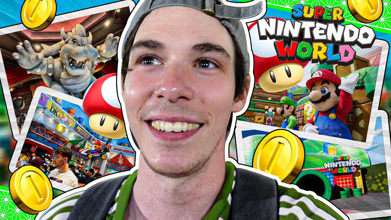 PARQUE DE ATRACCIONES DE SUPER MARIO Y NINTENDO | Folagor03