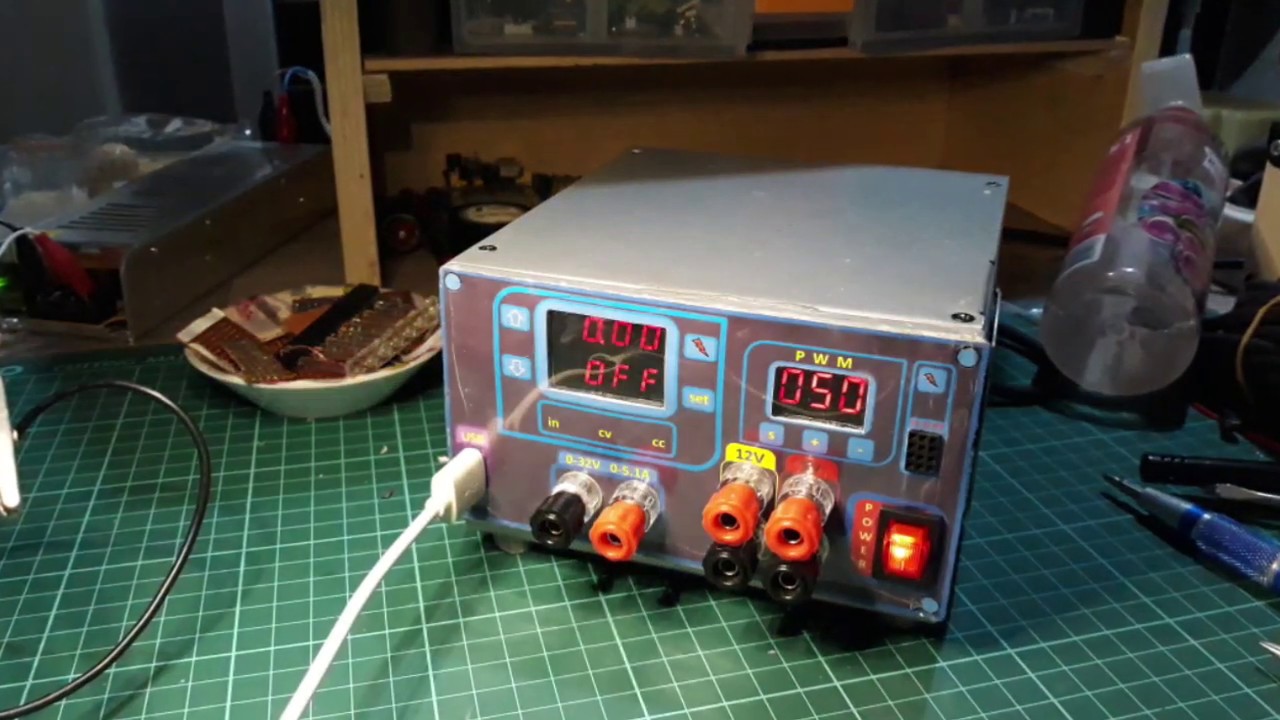 How to make dp30v5a-l power supply & 2 channel pwm module