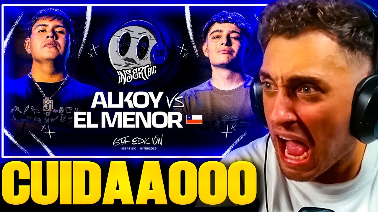 EL MENOR EN SU PRIME ✍🏻 BLON reacciona a EL MENOR vs ALKOY