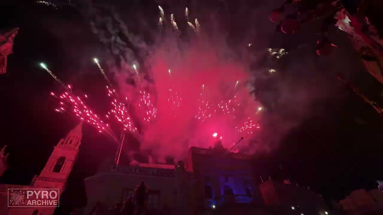 Rooftop Fireworks Display, Kamra Tan-Nar Madonna Tac-Cintura - Gudja (Malta), 27/10/2023