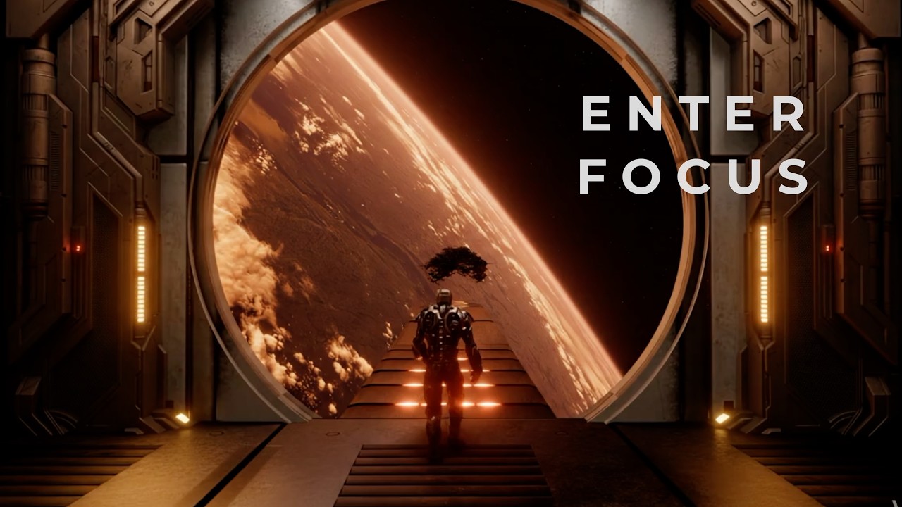 Enter Focus | 12Hz Alpha Focus Music for Studying & Deep Work (2 Hours)