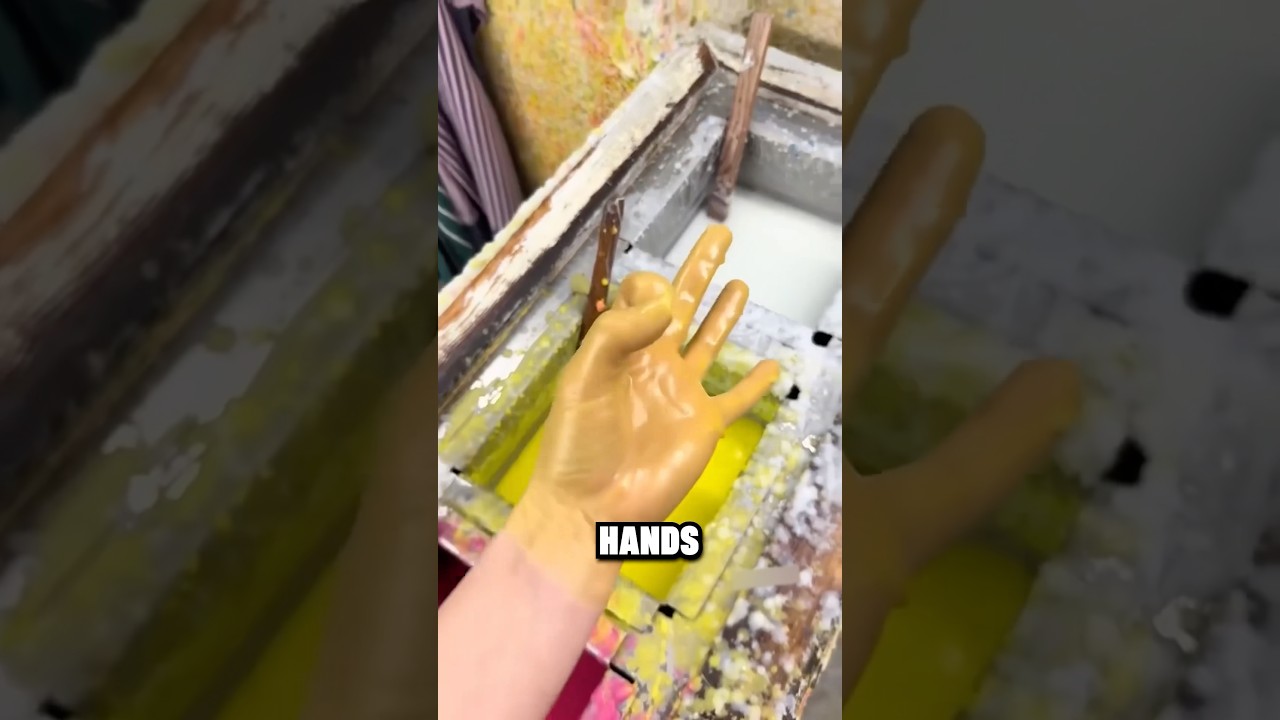 An amazing way to color your hand 🤚
