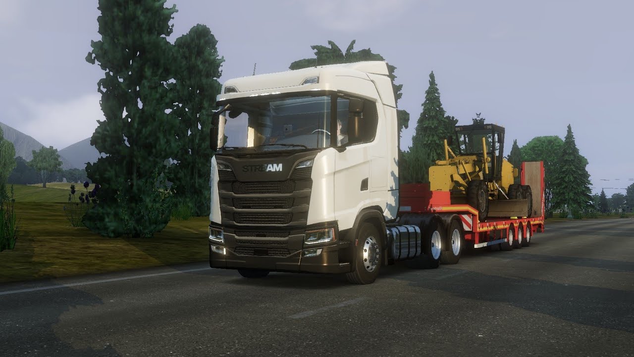 Truck Simulator Europe  Scania truck simulator load 30 tun 28 February 2026