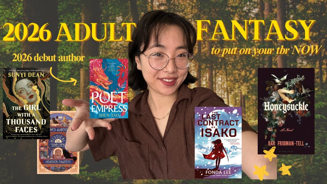 the 2026 fantasy & sci fi books i’m hyped for (as someone with TASTE)