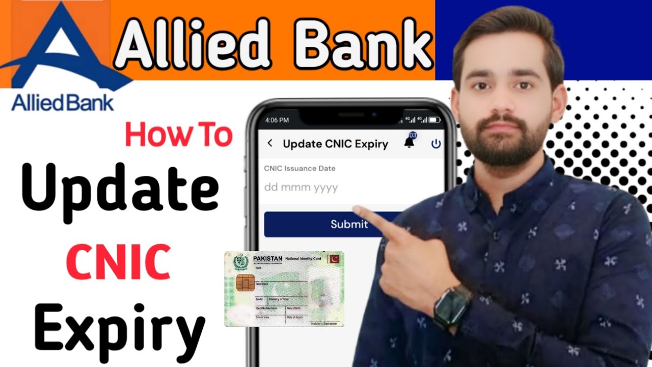 How To Update CNIC Expiry In My ABL App | Allied Bank App CNIC Expiry Update | Abl CNIC Update |