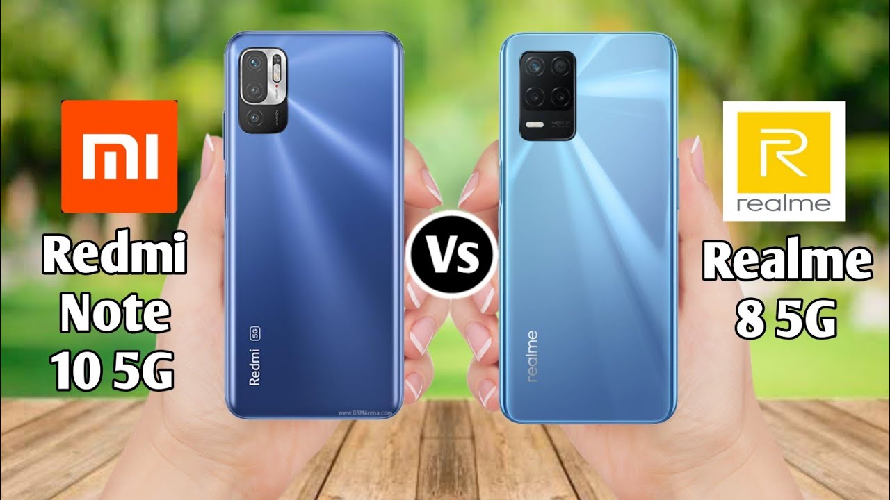 Redmi Note 10 5G Vs Realme 8 5G