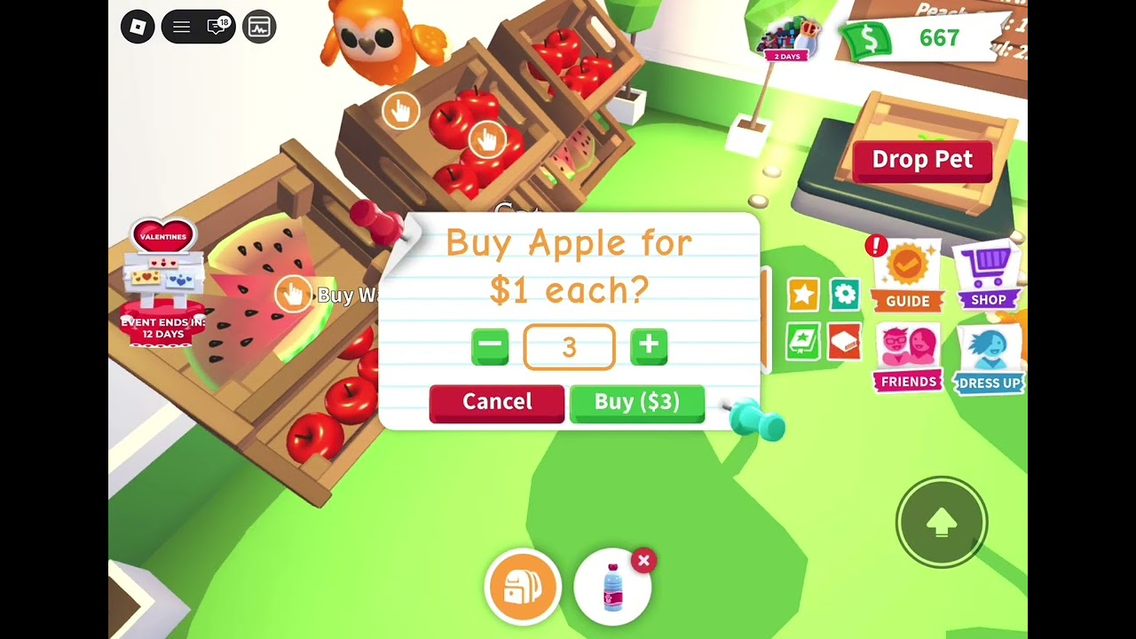 Playing ADOPT me in Roblox the fish mom 55 #fun #exciting 