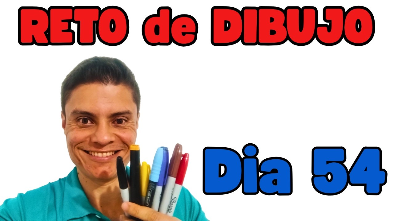 Hicimos un DIBUJO en el DIA de la MUJER DIA 54 del RETO de DIBUJO 