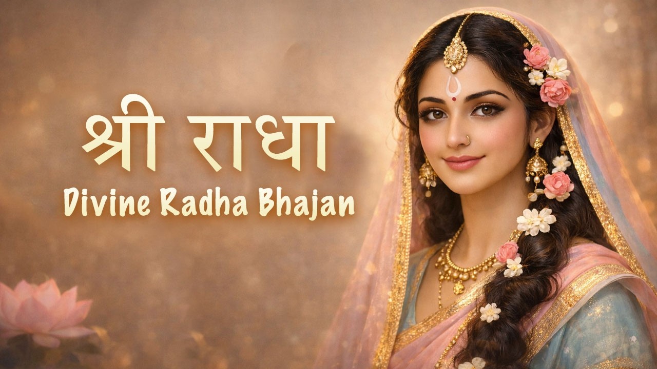 श्री राधा श्री राधा 🌸 | Shri Radha Naam | Divine Radha Bhajan | Peaceful Devotional Song