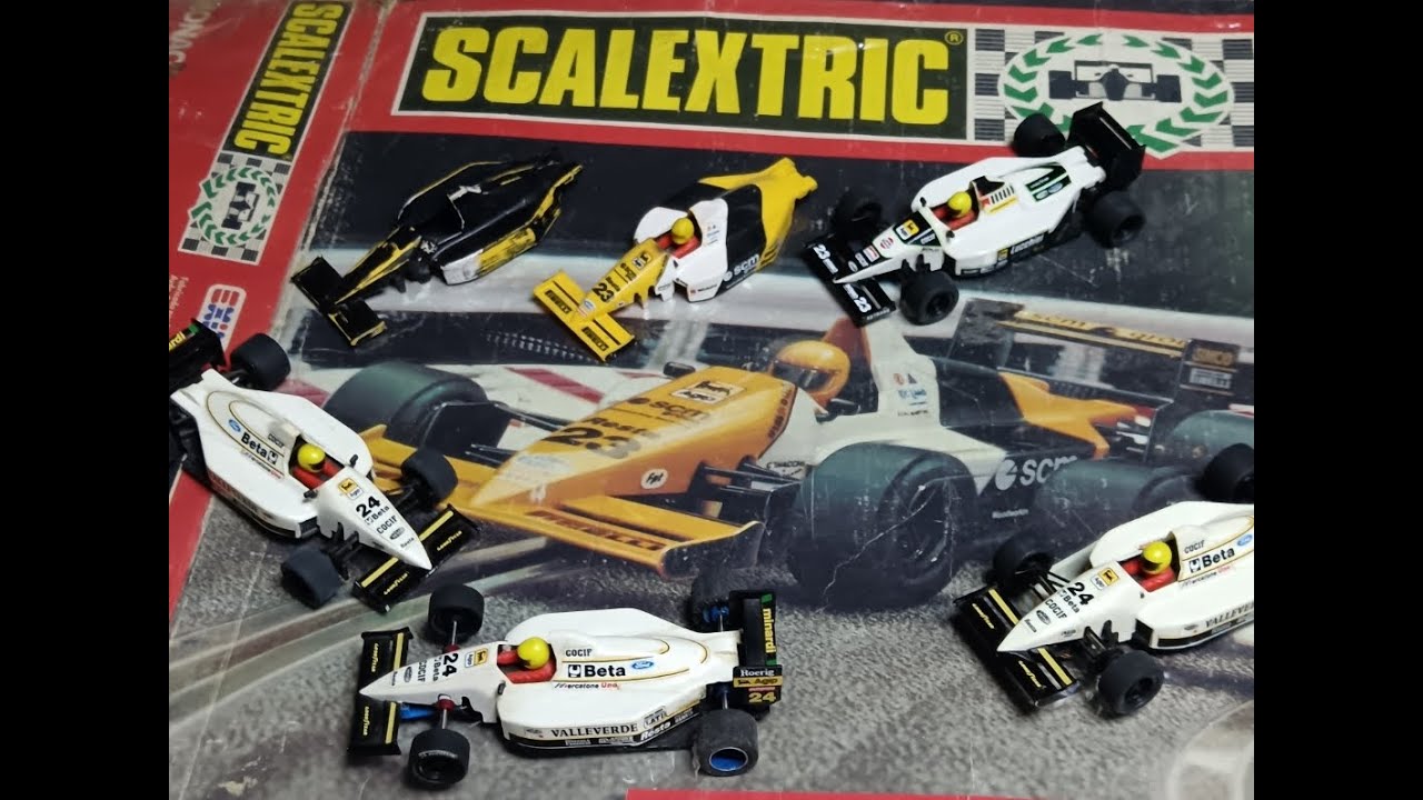 21 - Minardi F1 de Scalextric, el primero...