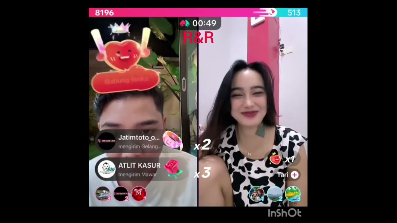 live lucu banget Febri sama tari bakul bakso bawok