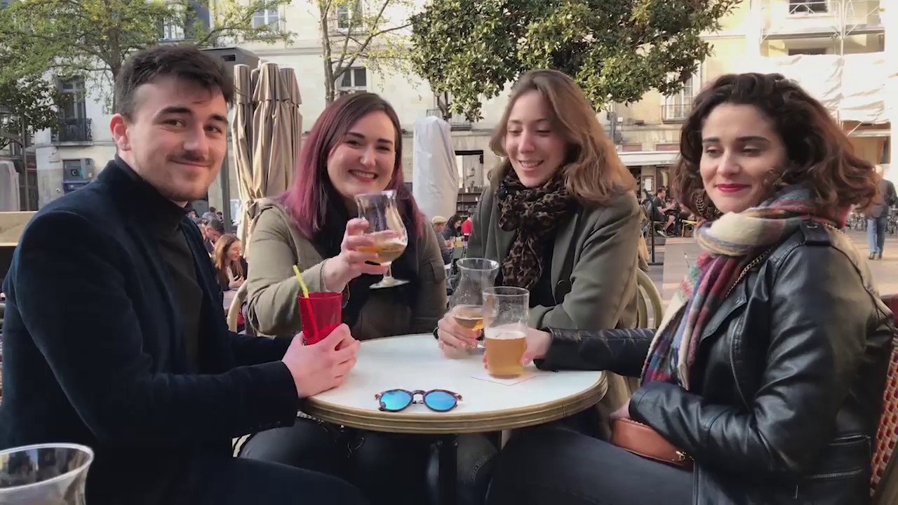La place Plumereau à Tours