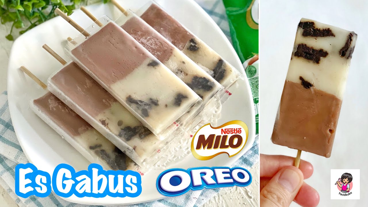 EASY N YUMMY! MILO N OREO ICE✨✨ Es Gabus Oreo Milo kegemaran anak❤️❤️❤️