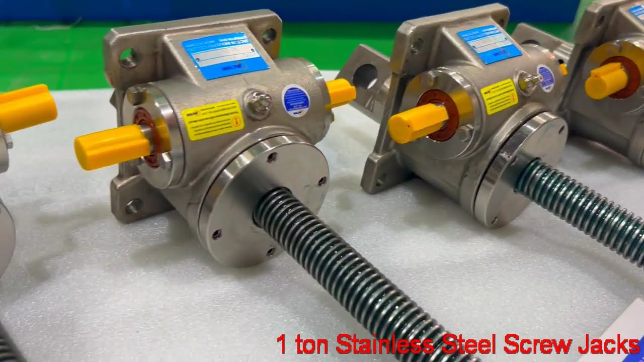 Stainless steel screw jack mechanism - 1 t - JSS-1T - acier inoxydable - inox - Edelstahlausführung