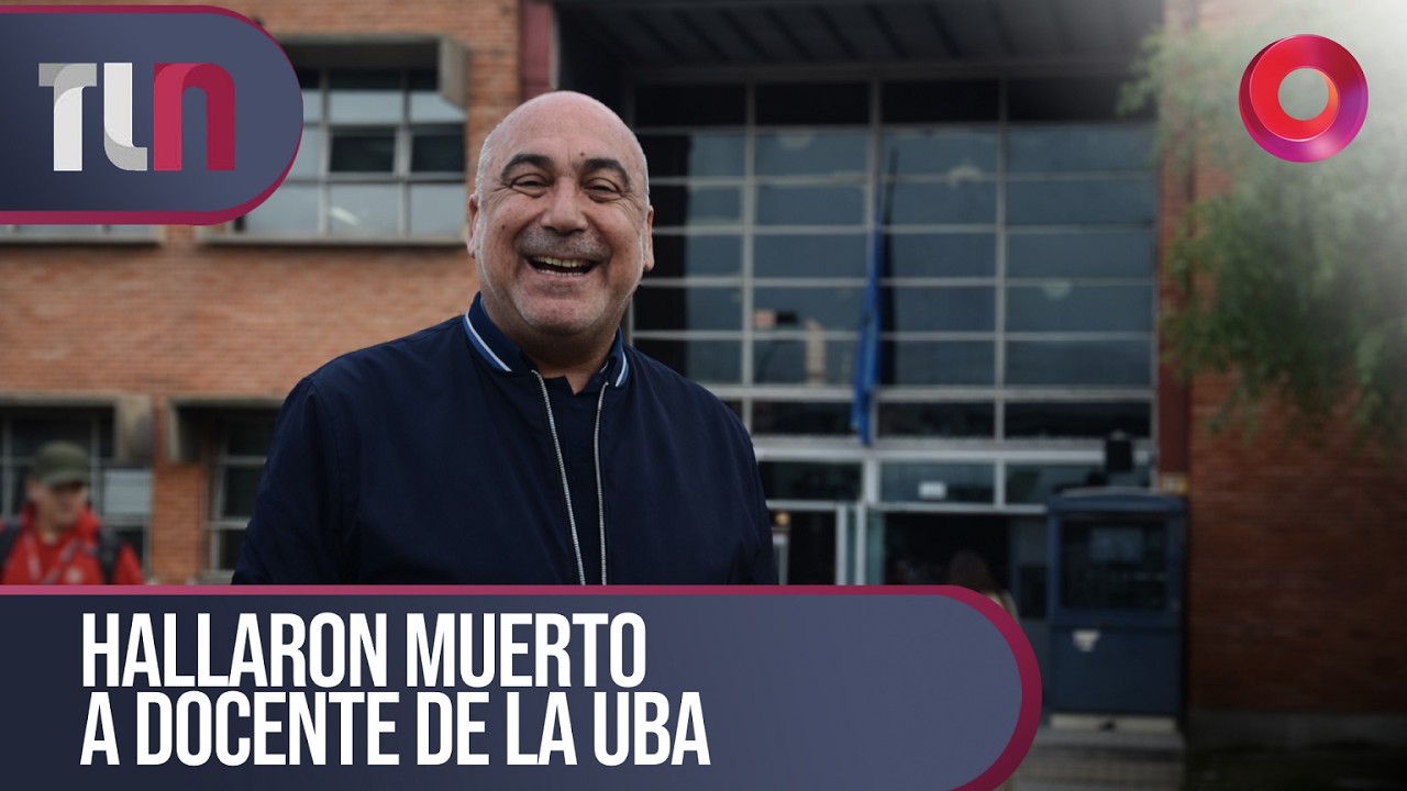 #TelenueveCentral | Hallaron muerto a docente de la UBA