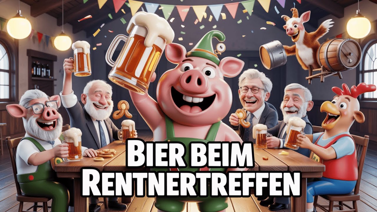 Bier beim Rentnertreffen – Schlagerhit 2025 für Bierfreunde, Rentner & Spaß