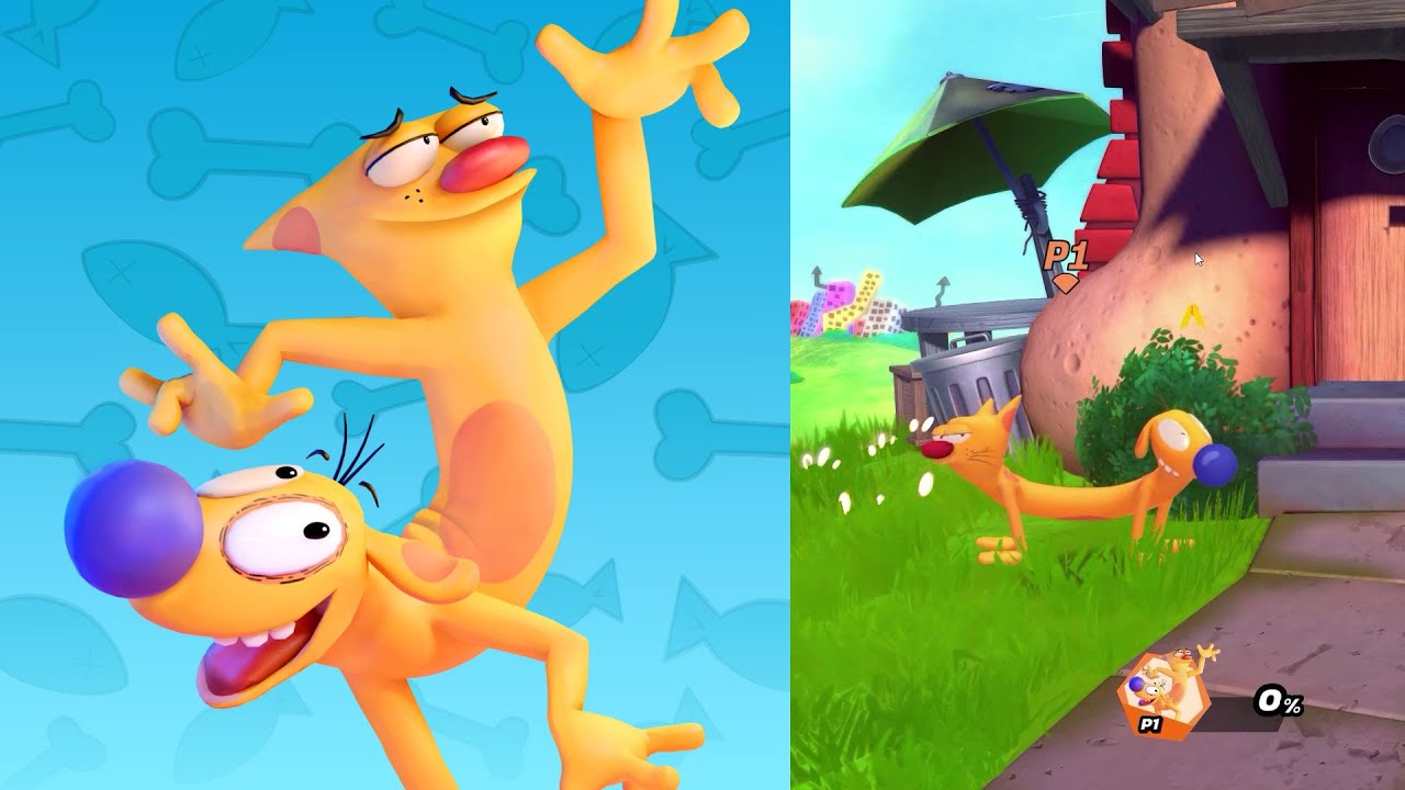 CatDog Showcase – Nickelodeon All-Star Brawl