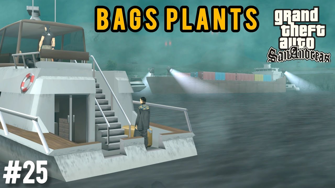 CJ Plants Bags on The Nun’s Ship | GTA San Andreas #25