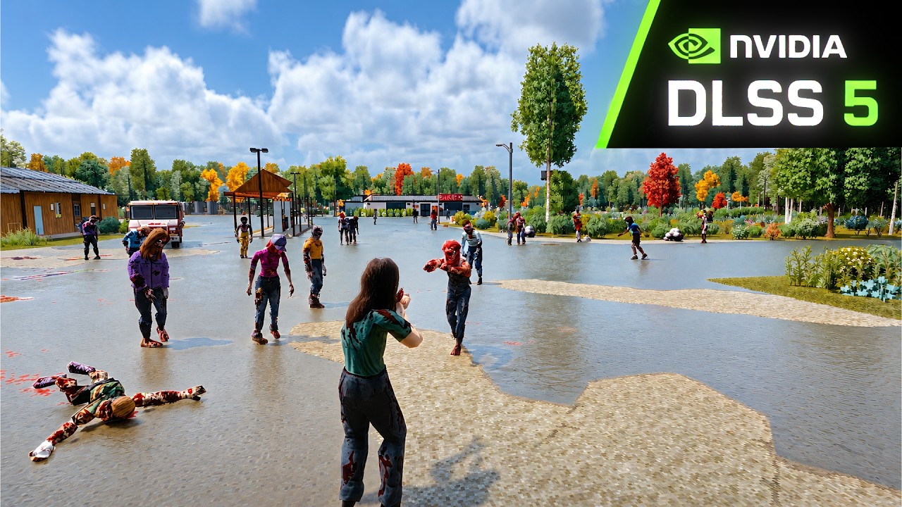 DLSS 5 3x in PROJECT ZOMBOID 3D MOD is like a new game!