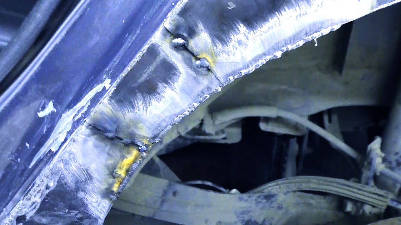 🛠 Рихтовка ТОТАЛЬНОГО крыла. Кузовной ремонт. Ford Focus
