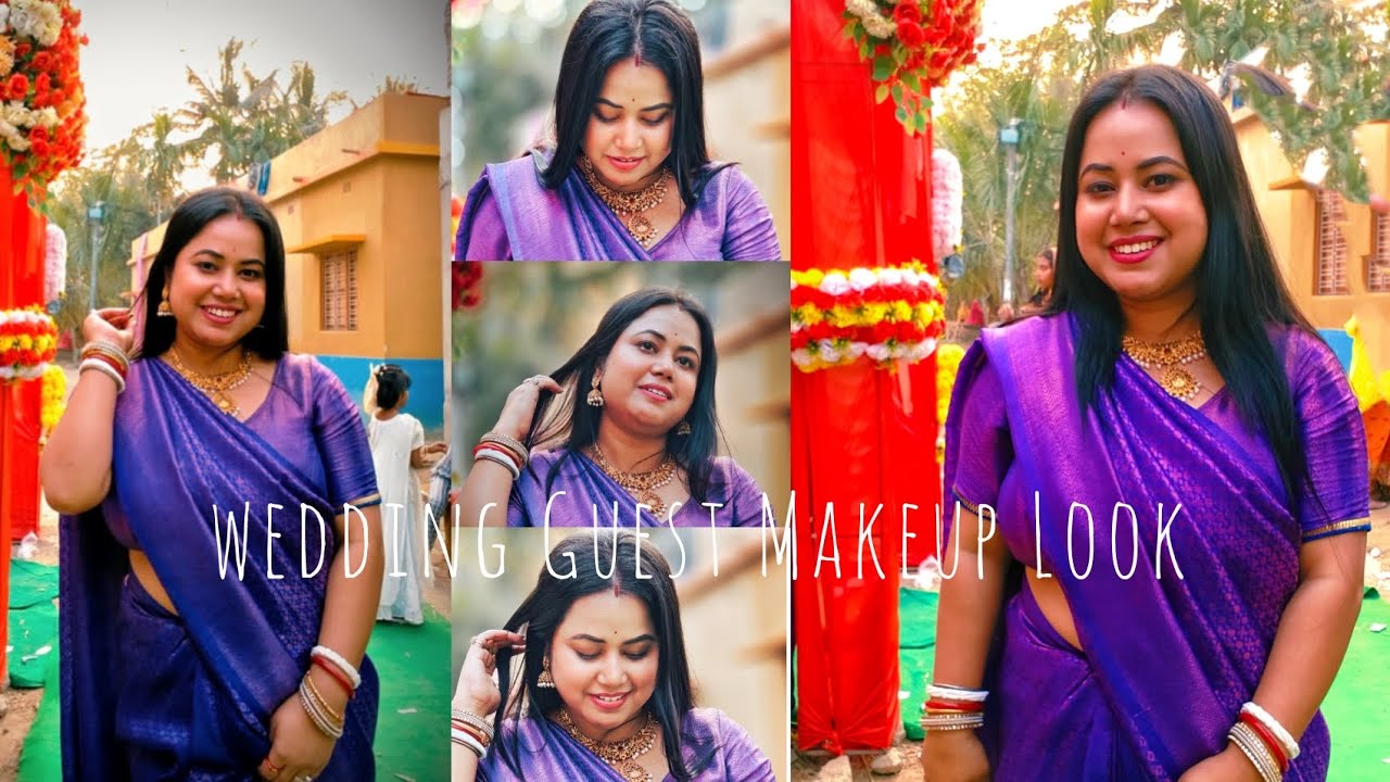 Wedding Guest Makeup Look.. 💄 Easy makeup for wedding invitation..  