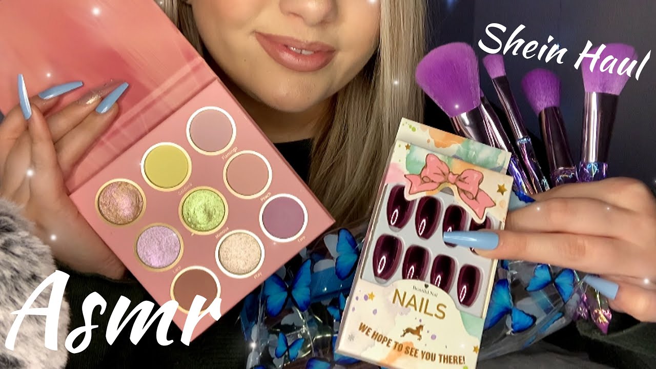 ASMR | Shein Haul - Show & tell w long nails✨💜