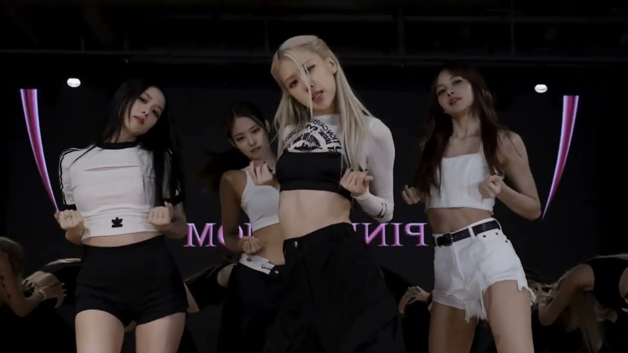 BLACKPINK - 'Pink Venom' dance practice mirrored 50% slowed