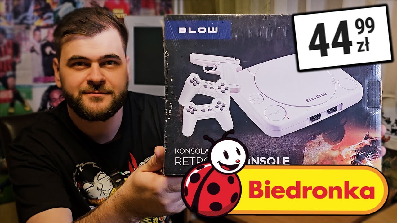 RETRO KONSOLA za 45zł z Biedronki. HIT Czy KIT?