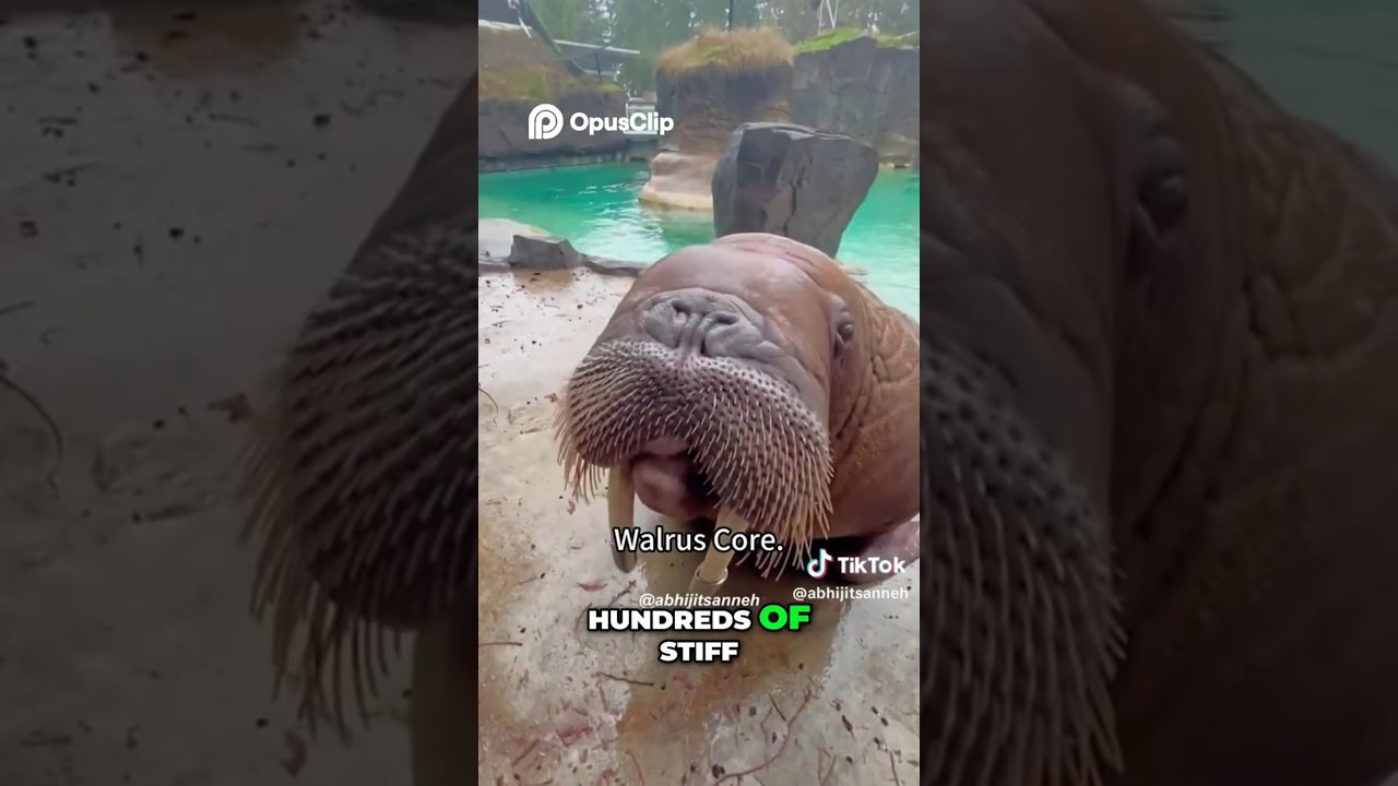 Walrus 🦭 Buoyant, Whiskered, Blubbery