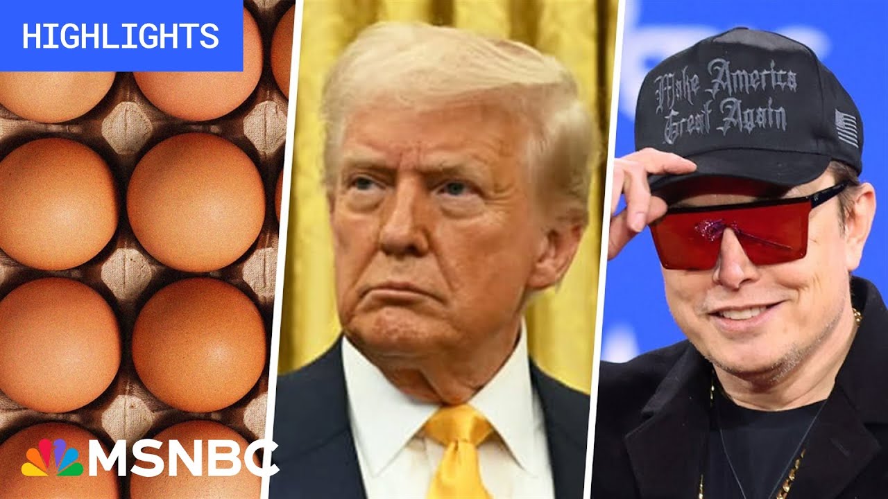 Egg prices soar, 21 DOGE employees resign: Trump’s First 100 Days - Day 37 | MSNBC Highlights