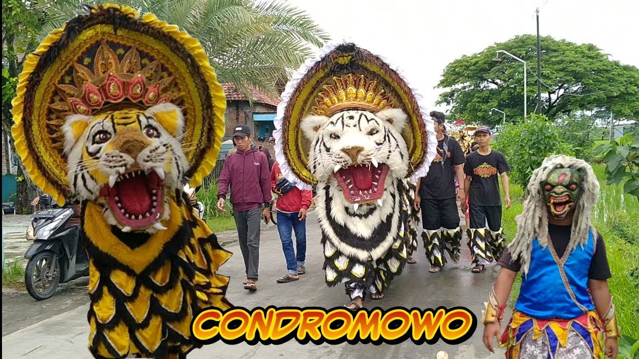 Super Meriah.! Kirab Barongan Galak Condromo Mampir Dirumah Pak Lurah Donorojo