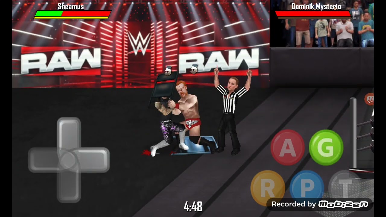 WR2D RAW DOMINIK MYSTERIO 🆚 SHEAMUS/POR EL CAMPEONATO INTERCONTINENTAL 