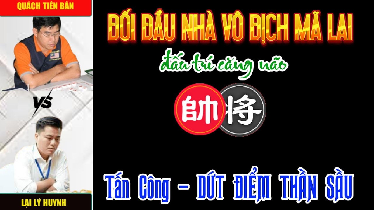 Cờ tướng đương đại: Lại Lý Huynh đối công căng thẳng nhà vô địch, vỡ òa phút cuối