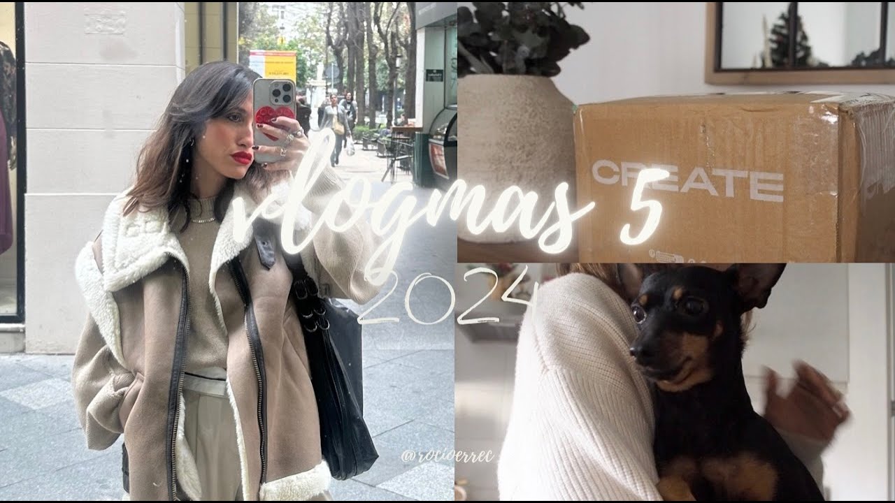 vlogmas #5 2024 | vivir consciente y películas favoritas de navidad @Rocío RC