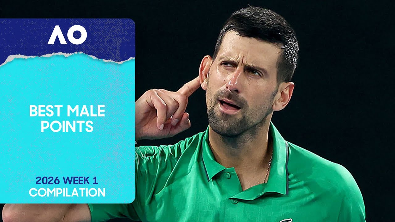 Best Points of Week 1 | Men's Singles | Australian Open 2026