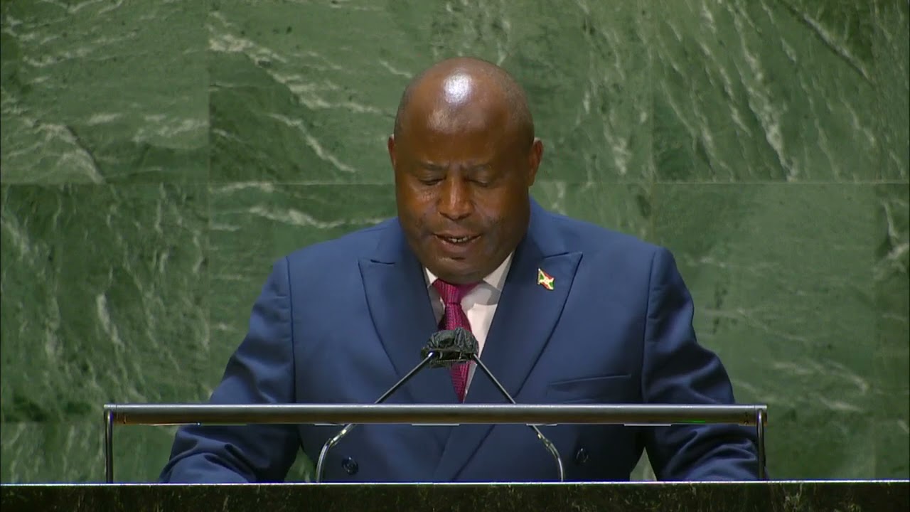 Burundi President Ndayishimiye Address - UN General Assembly, 2021, #UNGA 76th session