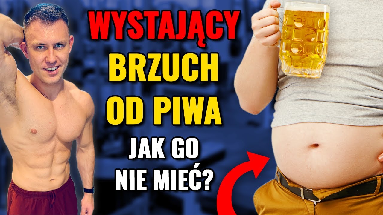 Piwny brzuch - jak zgubić i skąd się bierze? Alkohol na diecie - jak go pić? | Mariusz Mr&oacute;z