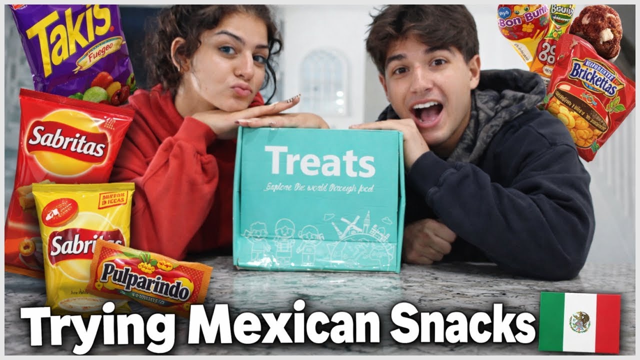 Trying Mexican Snacks.|| Keilly & Kendry