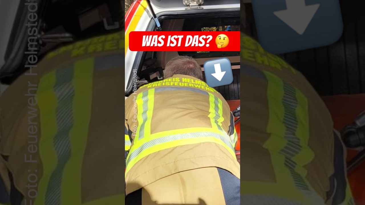 🚒 Feuerwehr Skid-Unit: Was ist das? 🤔 #skidunit #feuerwehr #pickup