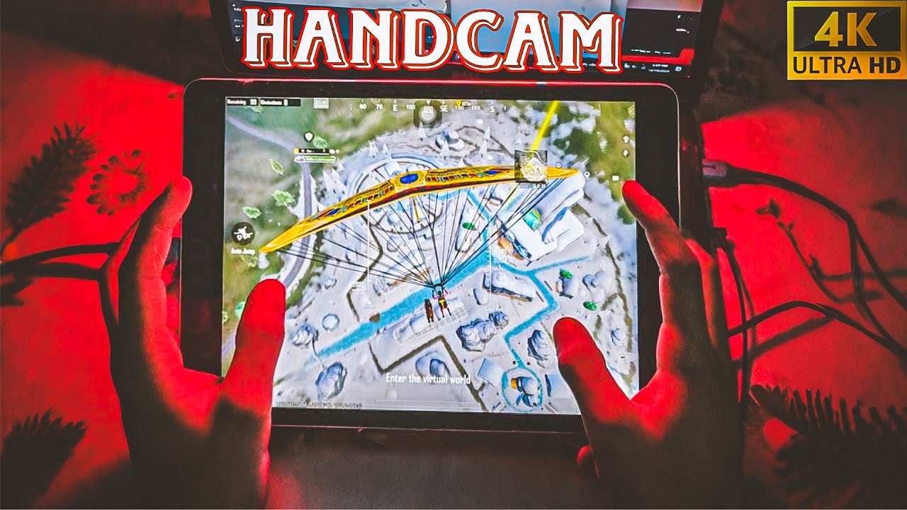 iPad 9 Gen HANDCAM 60 FPS ☠️ PUBG TEST 🔥 ON HOT DROP 🥶 || BLACK MONSTER OFFICIAL 🥵