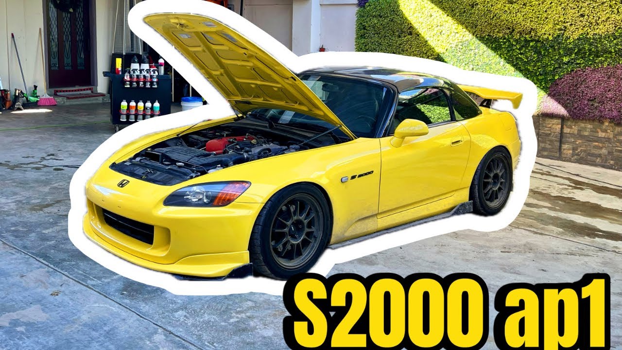 2003 Honda s2000 (ap1) | Foam Wash | Exterior Car Detail | ASMR