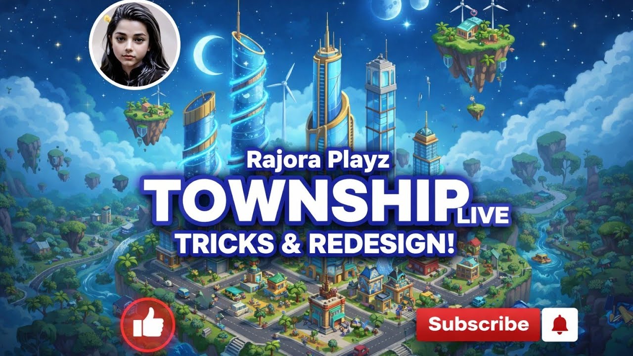 Township Live   🚀 | Rajora Playz